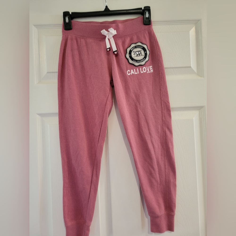 REFLEX KIDS Girls LOVE Mauve Color Joggers
